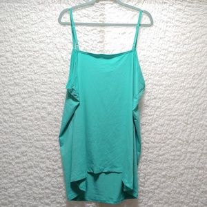Terra & Sky Tops - Stretchy, long tank top, 4x (28w-30w) Terra & Sky Tops - Stretchy, long tank top, 4x (28w-30w)